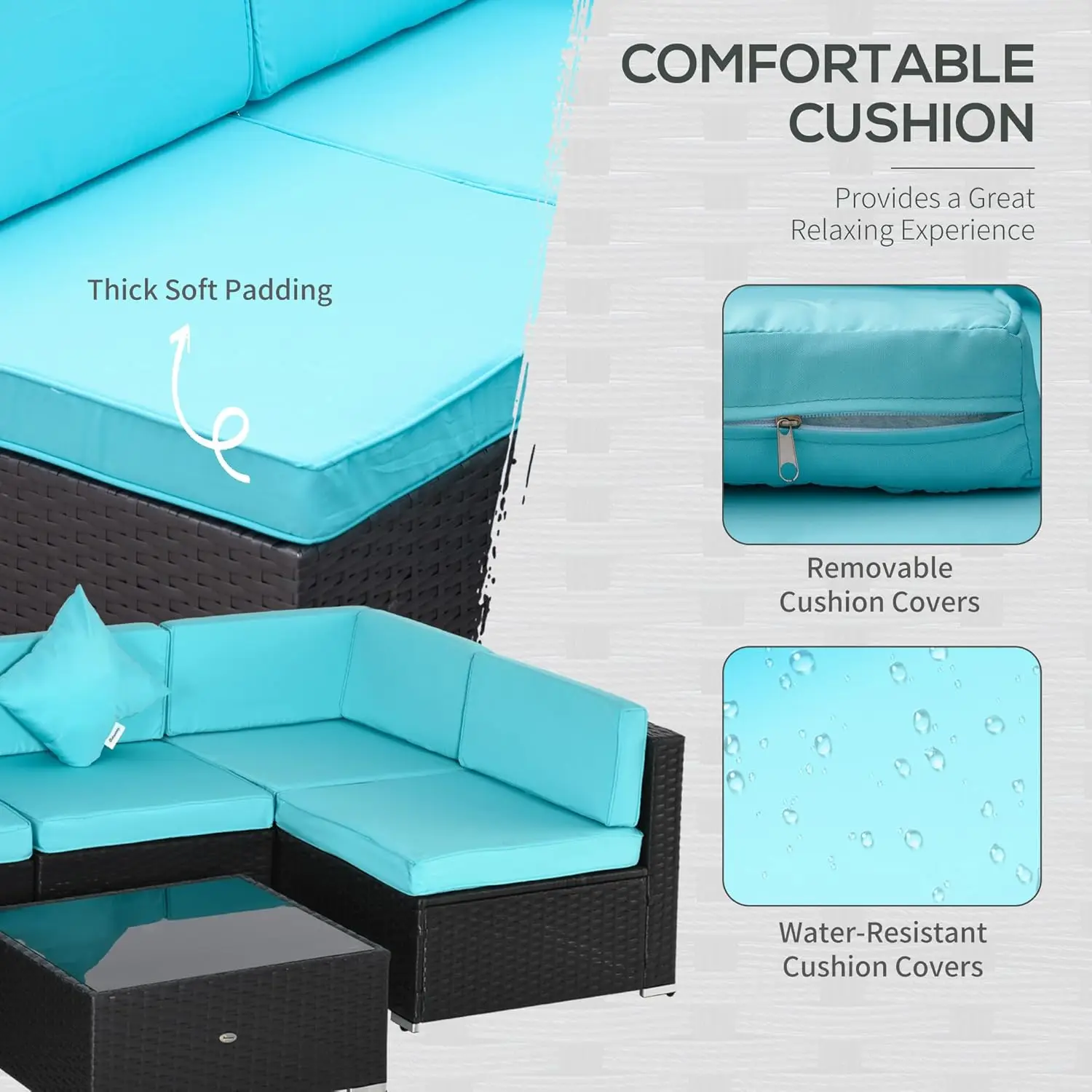 Thumbnail 4 - #4 Rattan Garden Sofa Sets Comparison Guide