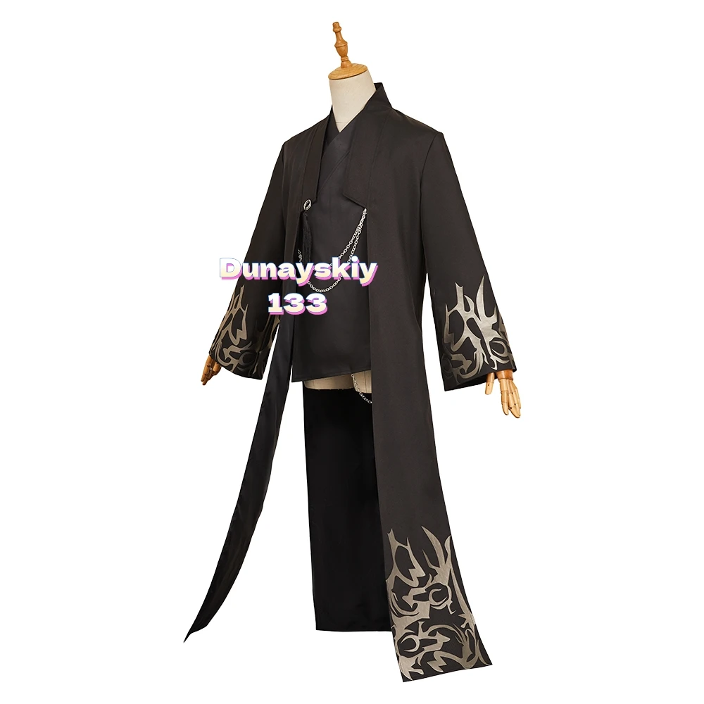 Kpop Demon Hunters Jinu Saja Boys Cosplay Costume for Men Uniform Hat Wig Group Idol Roleplay, Halloween & Carnivals