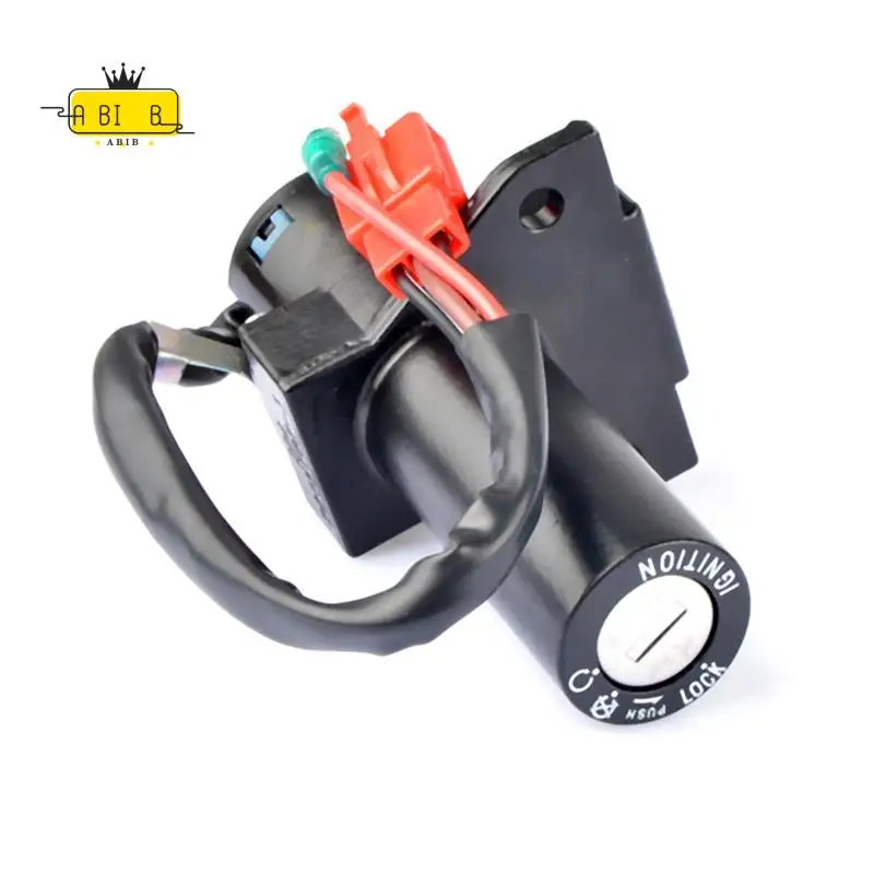 

ABIB -Motorcycle Scooter YBR125 Electric Ignition Switch Lock Set Power Door Lock Tank Cap For Yamaha 125Cc YBR 125