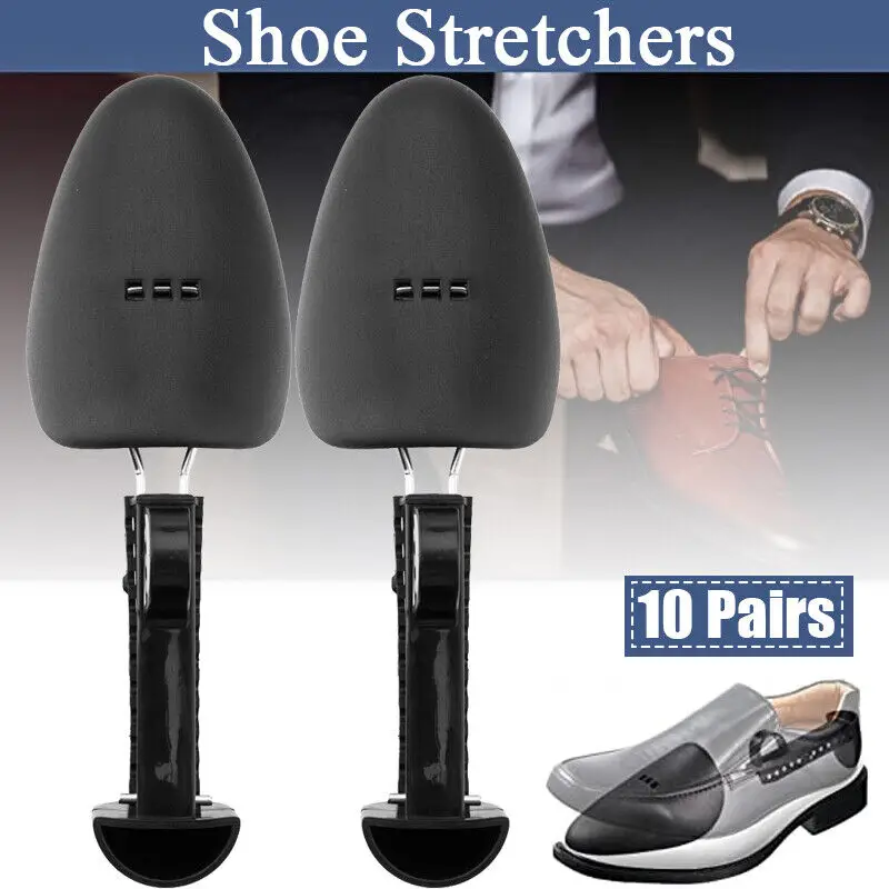 10 пар регулируемых обувных деревьев для мужчин, расширитель, носилки, формирователь, держатель 5,5-11,5