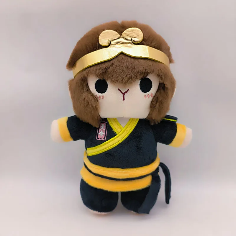 Hot Game Black Myth Wukong Cosplay Monkey Plush Doll 25CM Soft Plushies Toy Anime Cartoon Wu Kong Birthday Collection Gifts