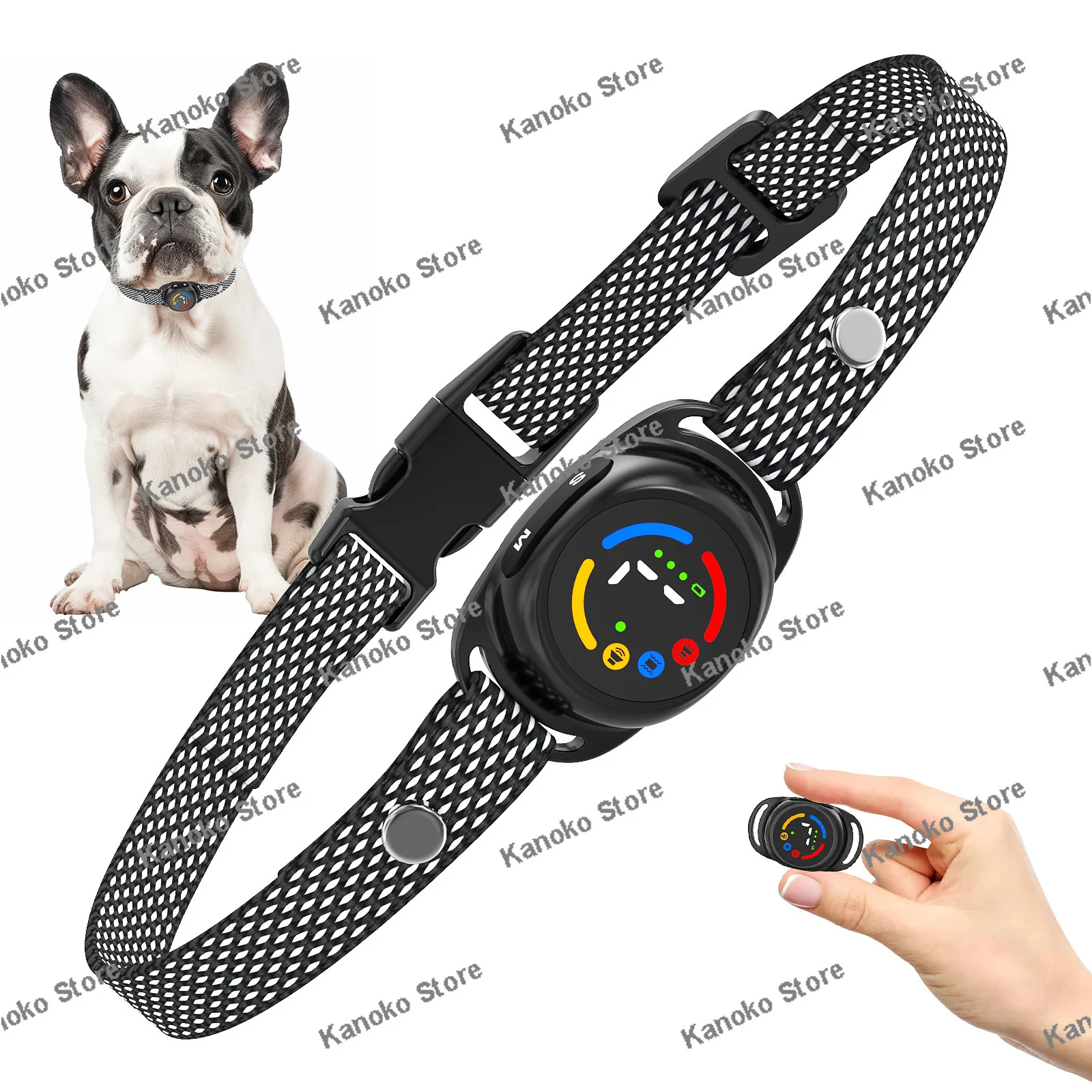 

Новое устройство против лая с цветным экраном, устройство против лая собак, защита от ударов на расстояния, водонепроницаемое умное мини-маленькое устройство против лая собак