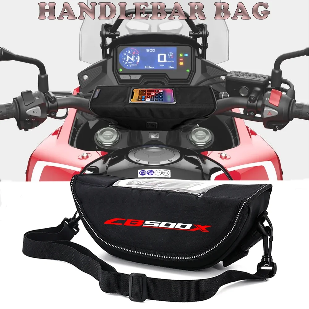 

Motorcycle Accessory Waterproof and Dustproof Handlebar Storage Bag for HONDA CB500X CL500 X-ADV 750