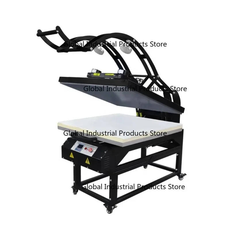 

High Pressure Manual Single Platen Heat Press Machine 31x39" 80x100cm Factory Price for Blanket Pat