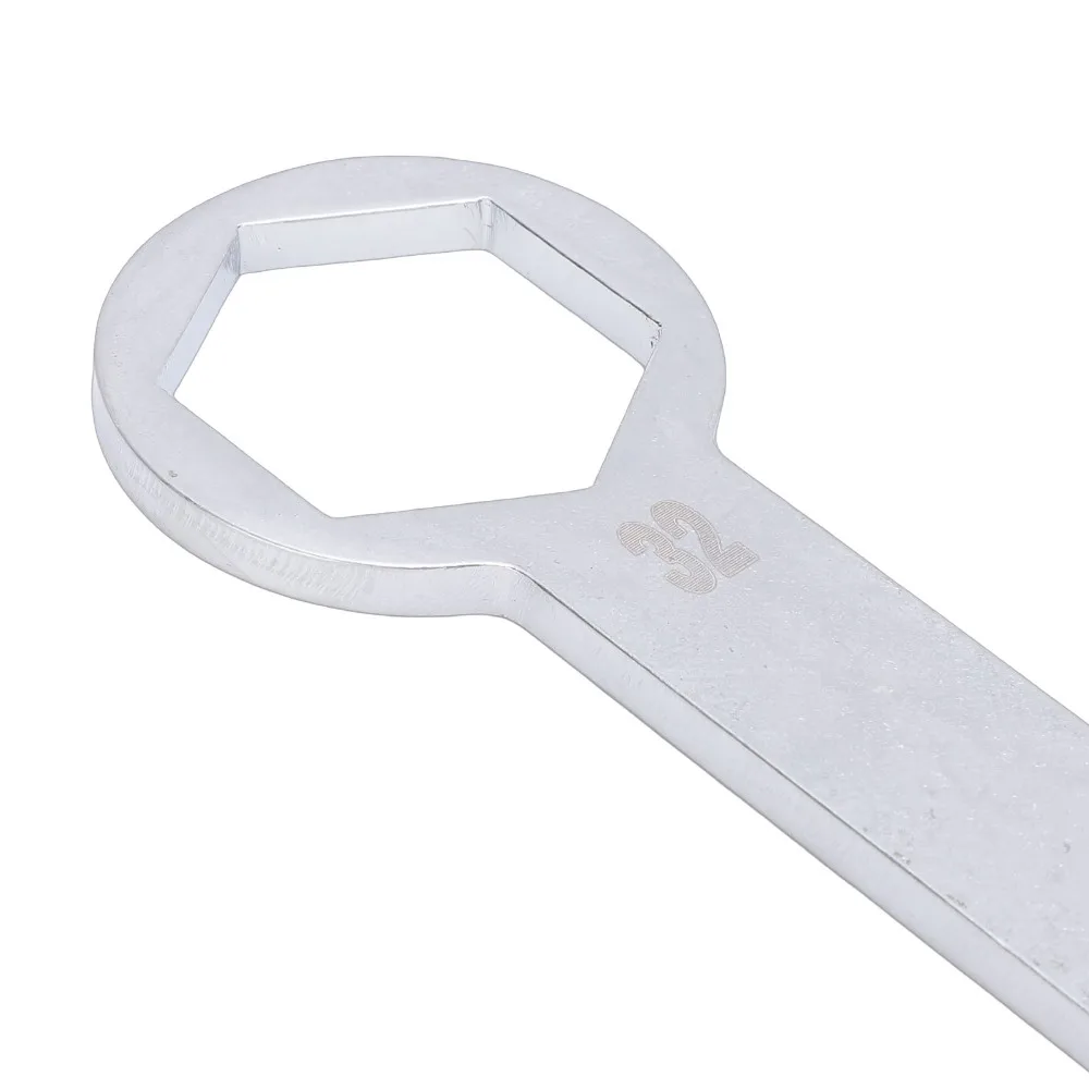 Dual Size Combo Axle Wrench Anti-Rust 27mm x 32mm Motorcycle Axle Wrench Universal Hand Tool Wrench Motorcycle Repair Shops