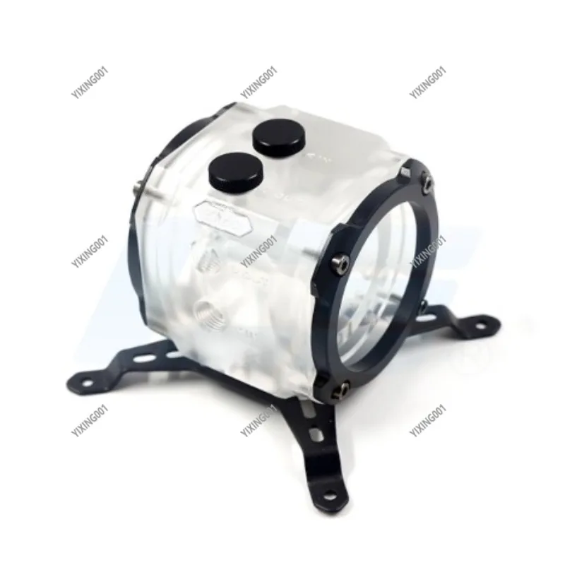 Dual D5 Serial Water Pump Cover Pump Top for PC Liquid Cooling System Compatible with D5 Pump