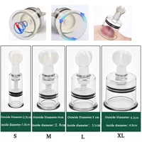 Ventouses professionnelles médicales chinoises, masseur corporel sous vide, Stimulation, ventouses de mamelon, ventouse inversée, tasse d'agrandissement 2