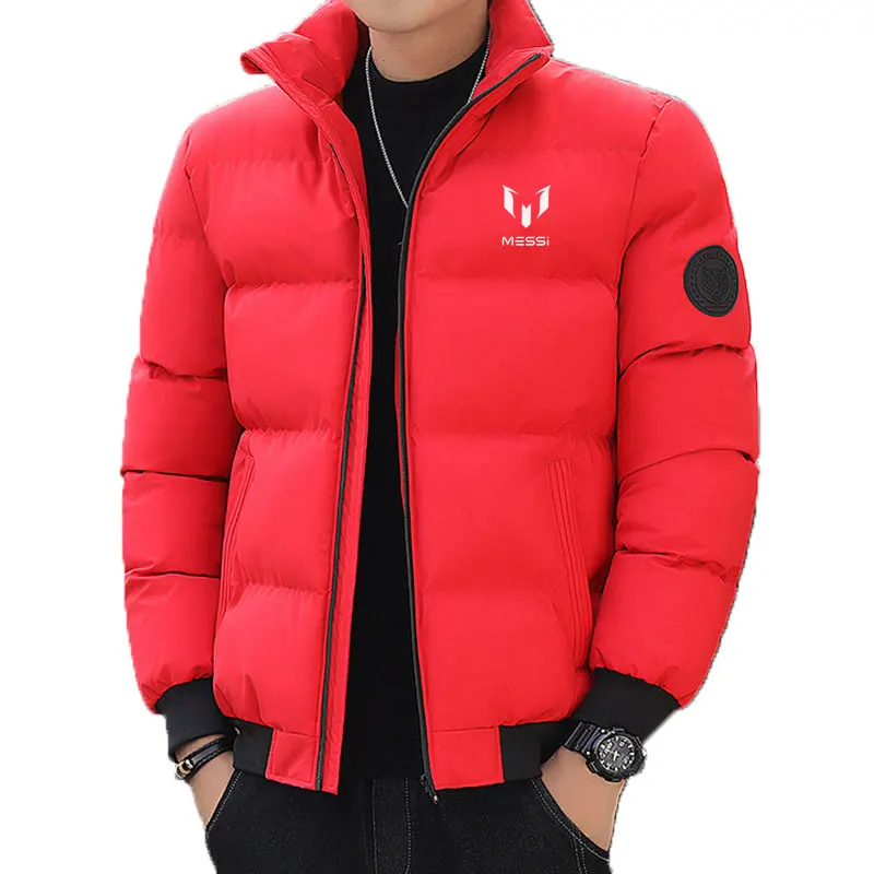 Tiger head jacket fashionable windproof winter jacket filled down jacket warm jacket casual and fashionable cotton jacket