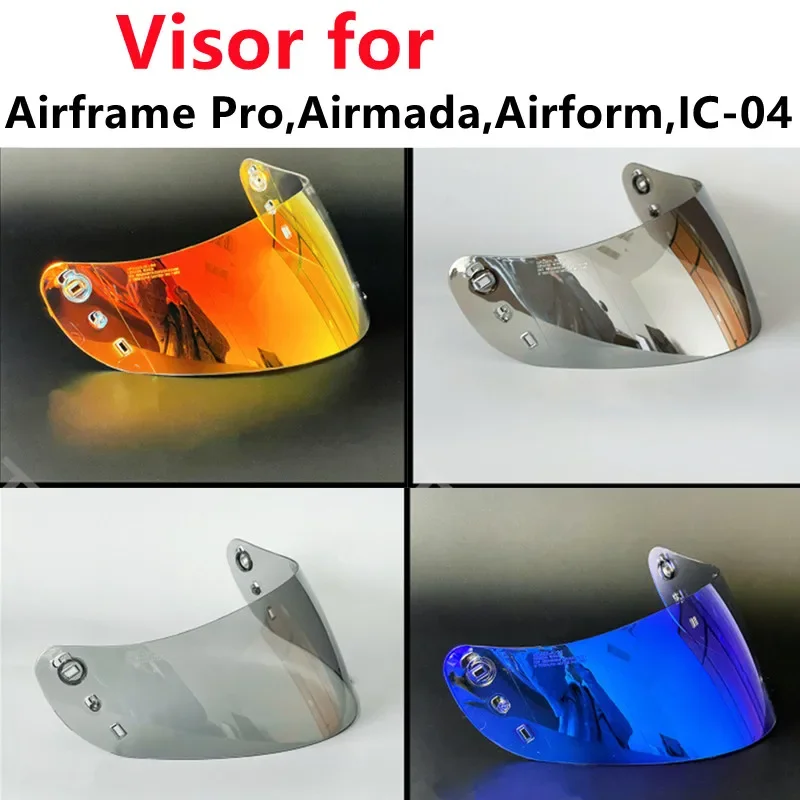 

Helmet Shield Windshield for ICON Airframe Pro,Airmada,Airform,IC-04 Visor Sunshield Casco Para Moto Visera Capacetes Parts