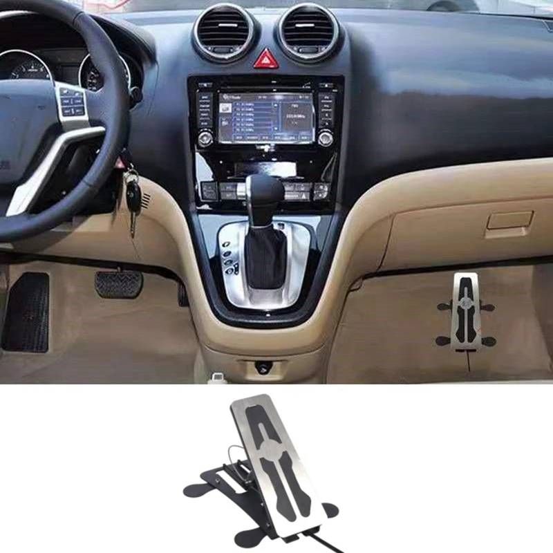 

Universal Dual Brake Car Passenger Right Side Brake Set, School Student Drivers Ed Training Brake Pedal Set