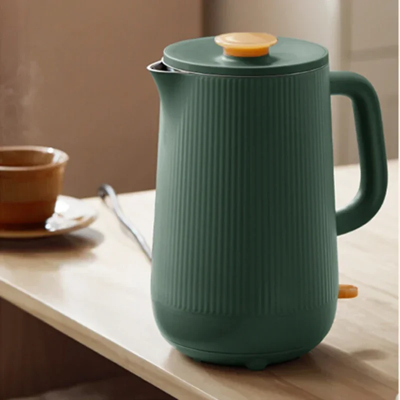 

Electric Kettle 1.6L Large Capacity Electric Kettle Frosted 304 Stainless Steel Seamless Inner To Prevent Hot