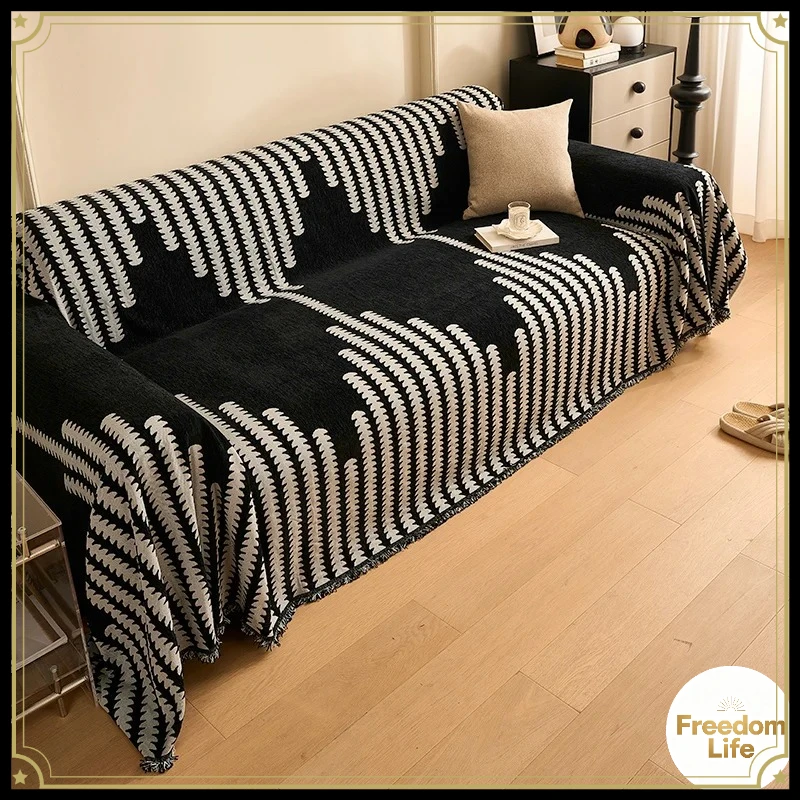 Home Sofa Covers Living Room Sofas Blanket Cover Prevent Cat Scratch Blanket Sofa Cover Knitted Blanket Sectional Chair Cover