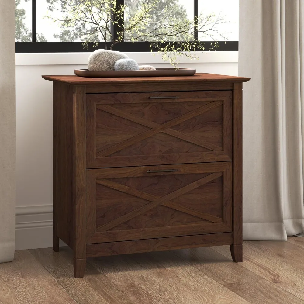 

Key West 2 Drawer Lateral File Cabinet in Bing Cherry