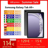 Samsung Galaxy Tab A9+ WIFI Tablet 4GB 64GB 2.2GHz Octa-core 11” TFT 90 Hz LCD Display 8MP Rear Camera 7040 mAh Battery Android