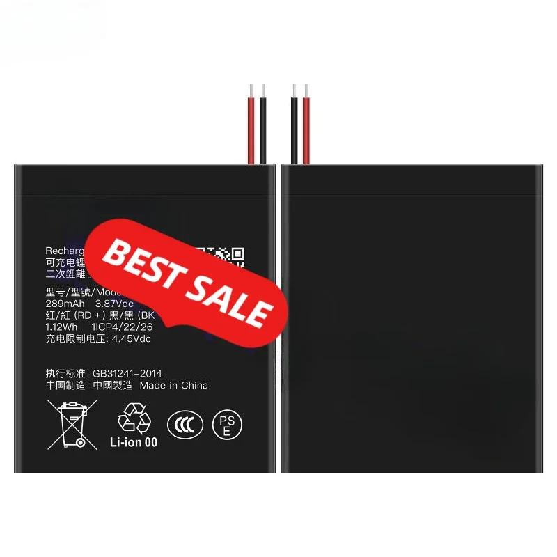 BW31 for Xiaomi Redmi Watch 3 Watch Battery 0 Cycle High Quality High Capacity Replacement Bateria Grade A Cell with Tools