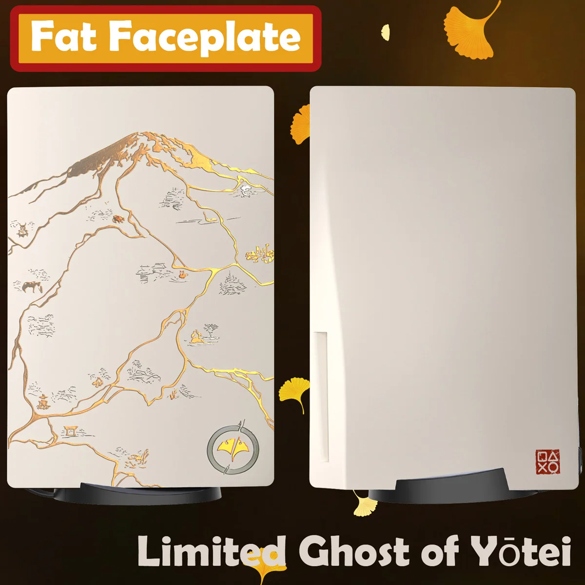 Plaque frontale Ghost of Yotei limitée pour Playstation 5 Pro Disc édition numérique 30e anniversaire PS5 couverture mince plaques de visage grasses