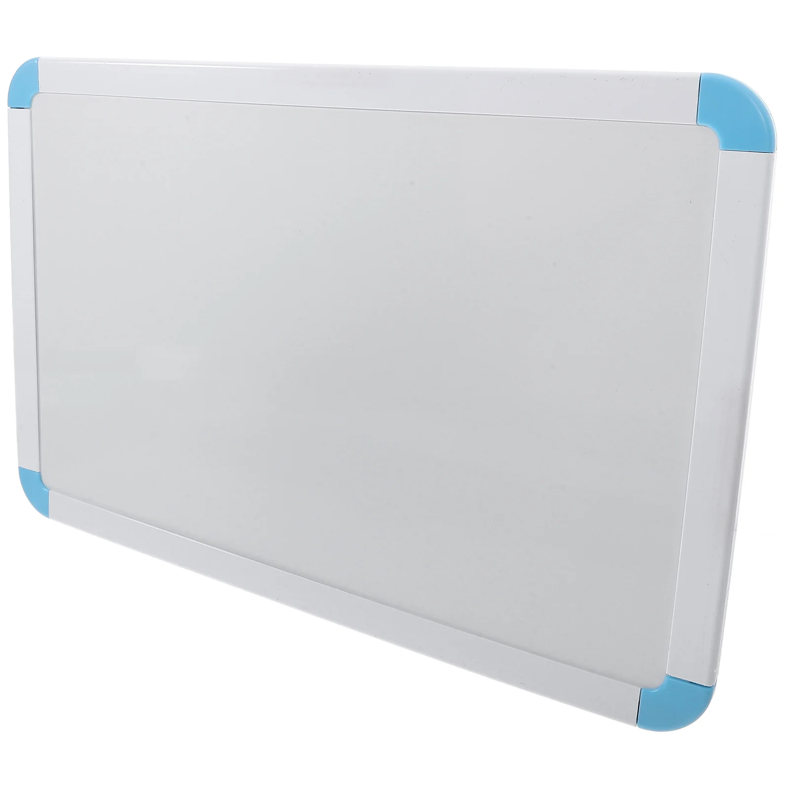 White Board for Kids Magnetic Dry Erase Hanging Memo Desktop Hand Held Blue Small Whiteboard Door Child