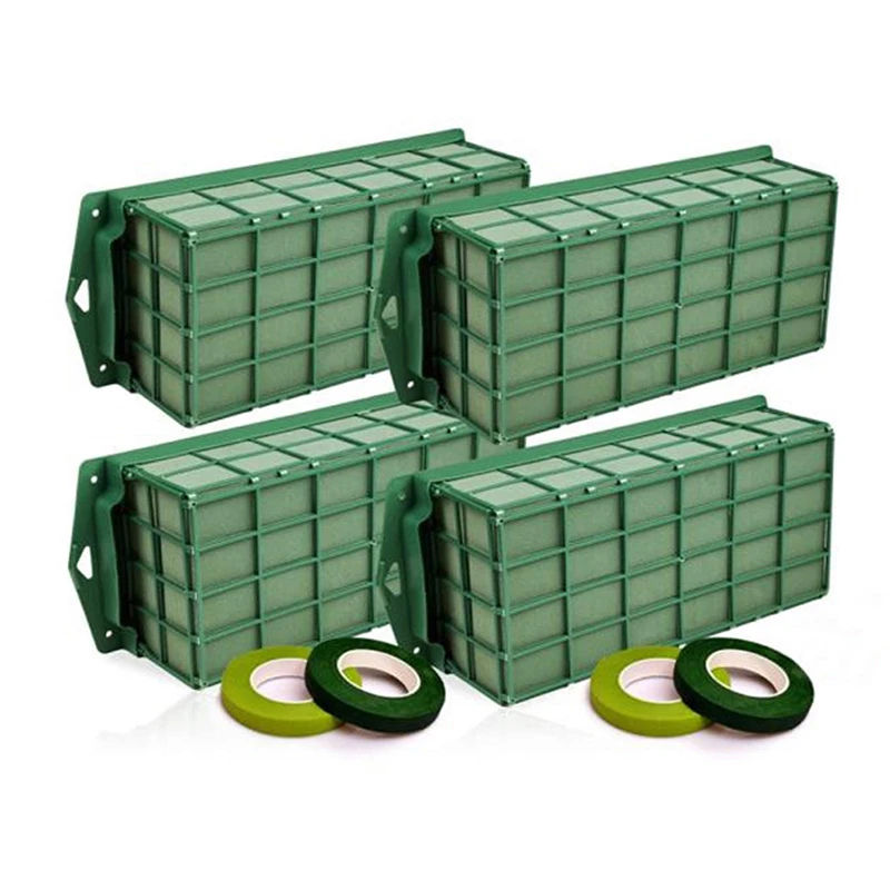 1Pc Oasis Wet Foam Blocks Floral Florist Green Brick Fresh Flowers Mud for DIY Flower Arrangements Block