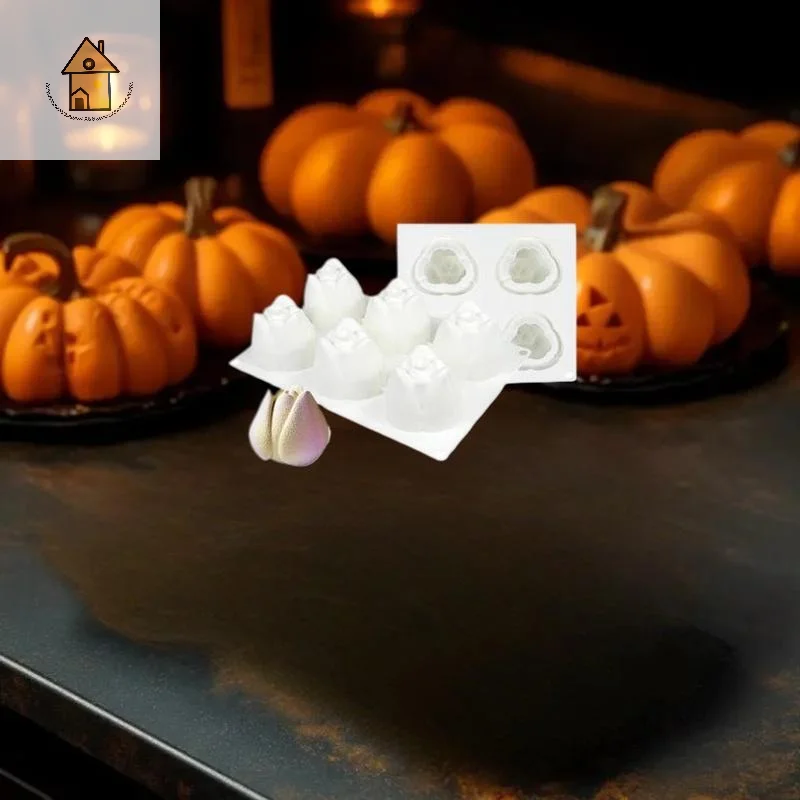 

Tulip Bud Shape Design Silicone Mousse Cake Moulds Chocolate Mold DIY Candle Mold Dessert Tools Kitchen Bakeware