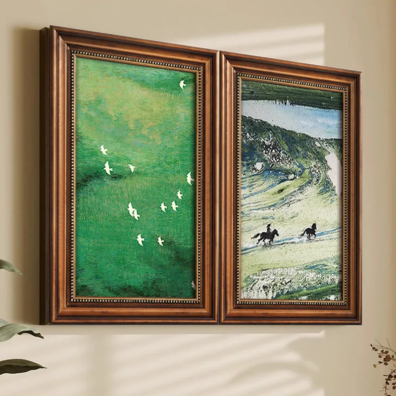 American Retro Distribution Box Cover High-end Decorative Painting Restaurant Cover Electric Meter Box Switch Hanging Painting
