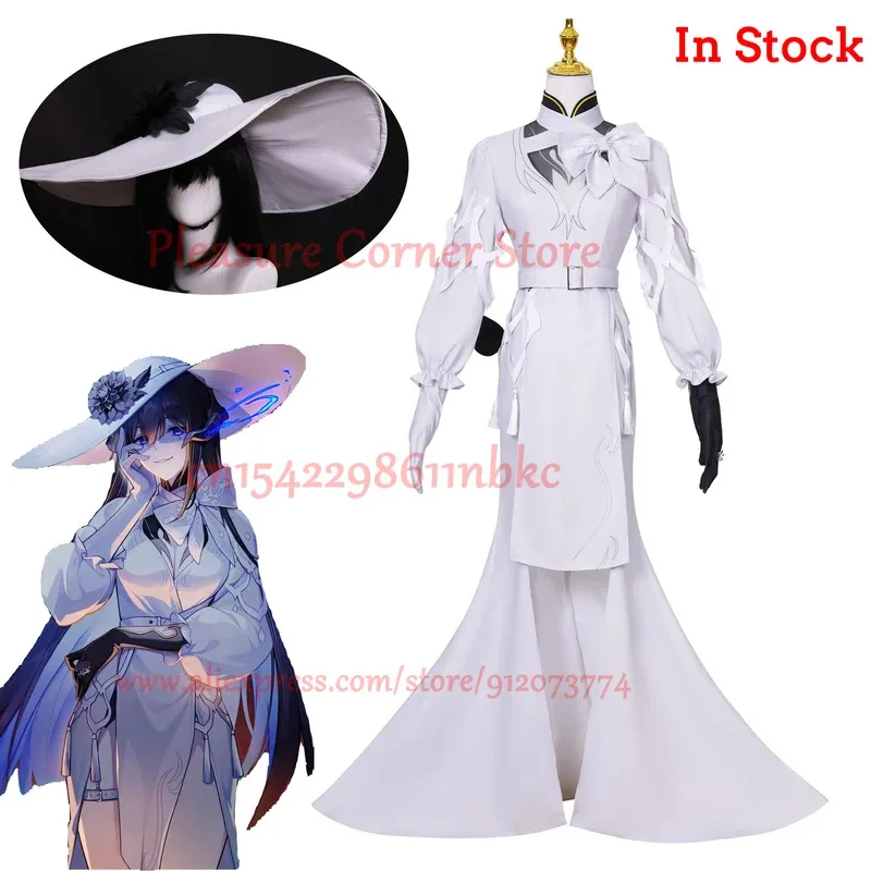 

XS-3XL Honkai Star Rail Constance Cosplay Costume Full Set Hat Prop Dahlia pinnata Cav Cosplay Outfit Uniform