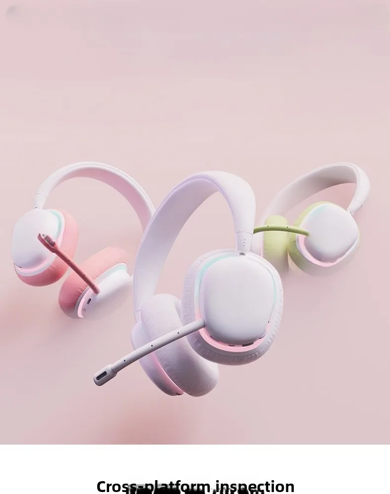 Afbeelding 7: G735 Aurora Draadloze Bluetooth Gaming Headset Microfoon Headset RGB Lichteffect Oproepfunctie