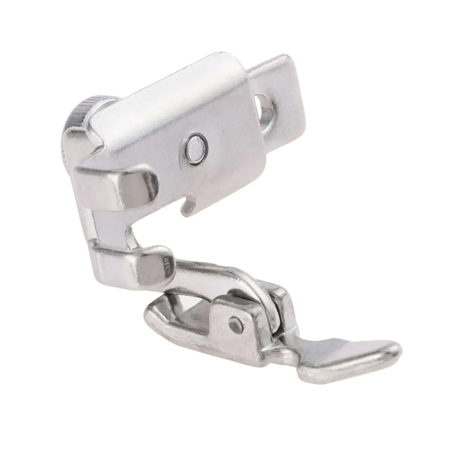 bowarepro Adjustable Invisible Zipper Cording Presser Foot fit for All Low Shank Singer Brother Janome Metal 1Pc