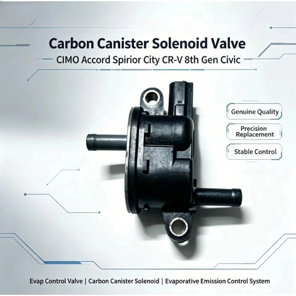 Carbon Canister Solenoid Valve Evaporative Emission Control Valve for Honda CIIMO Accord Spirior 2009-2014 City CR-V 8th Civic