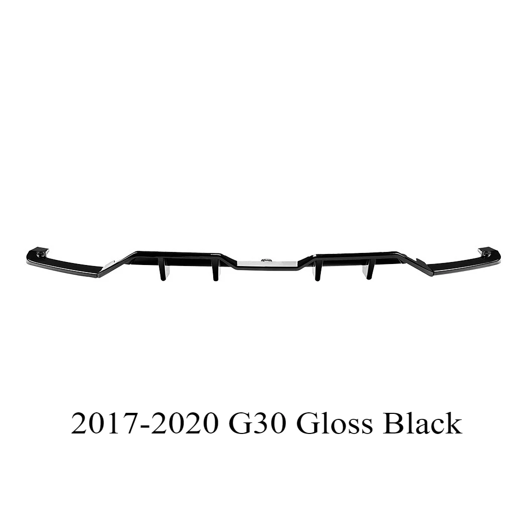 3 Stuks 2017 Tot 2023 Voor Bmw 5 Serie G30 Lci M Sport MP Stijl Achterbumper Diffuser Lip Guard spoiler Boot Splitter Tuning Body Kit