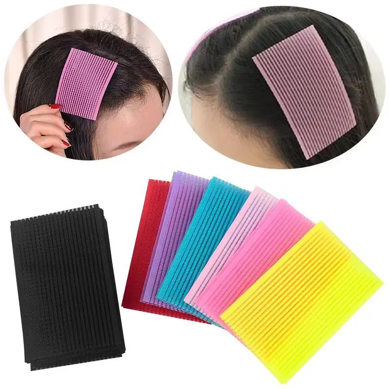 

No Trace Hair Gripper Magic Tape Bangs Paste Posts Barber Hairdresser Holder Styling Cutting DIY Accessories