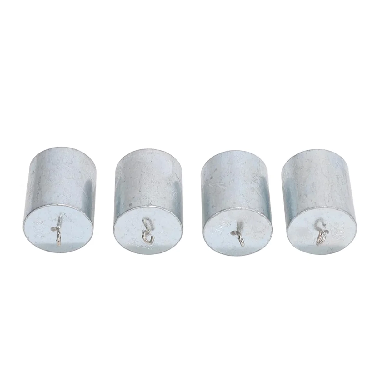A95G Alibration Weights 200 G, Chromeplated Steel 4 Pcs. Double Hook Weights Accuracy of ±2% in Scale Testing Class