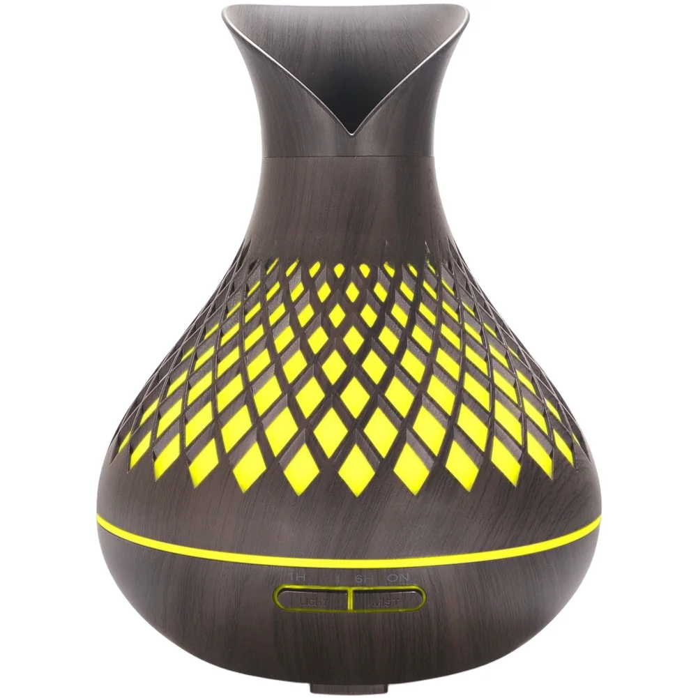 500ml Dual Purpose Humidifier and Aroma Diffuser with Cracked Design for Stable Output and Uninterrupted Fragrance Experience