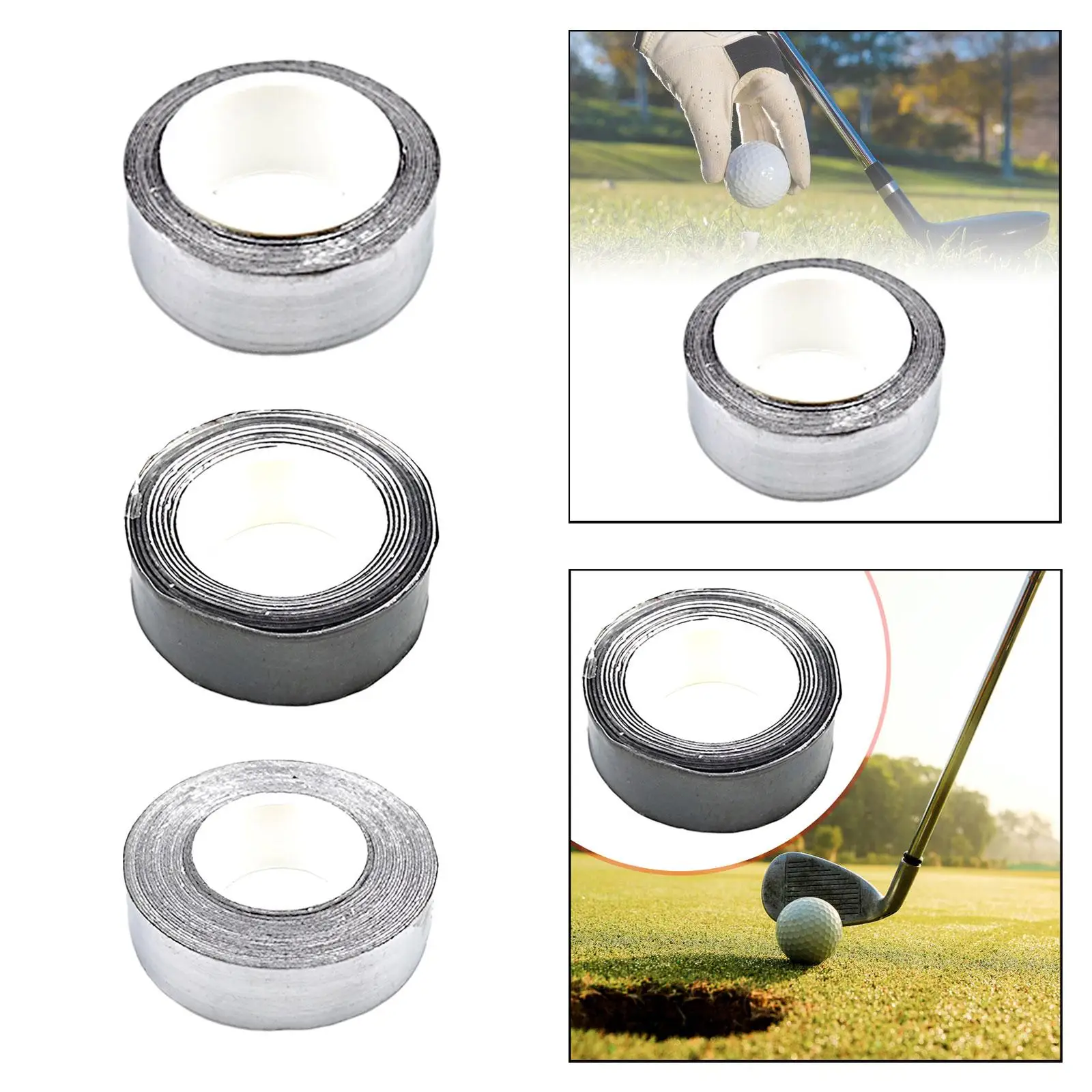 

Клейкая лента для свинцового веса для гольфа, регулируемая весовая лента высокой плотности для клюшки для гольфа, настройка головки клюшки из железа и дерева