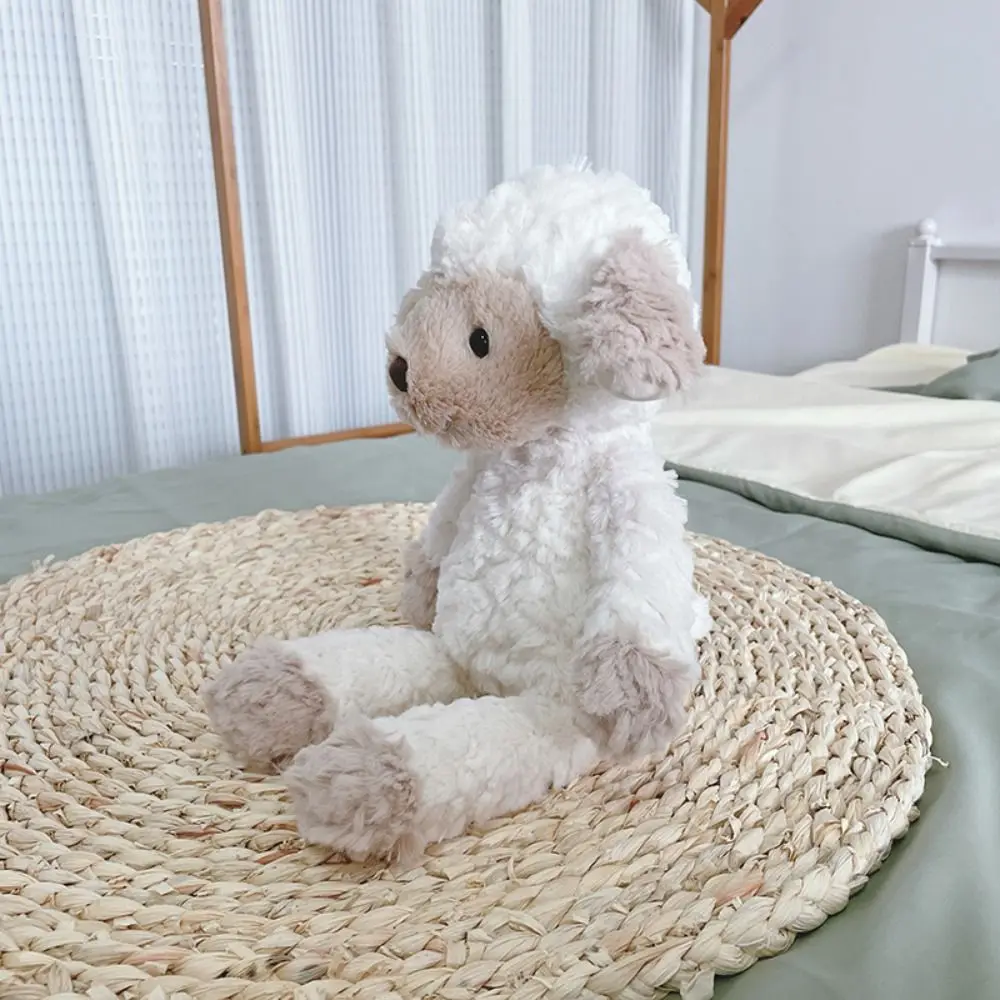 

Мягкие игрушки, подарки для детей, украшение дома, декор для свадебной вечеринки, плюшевые игрушки овцы, плюшевые игрушки, пушистая овечка, плюшевая кукла