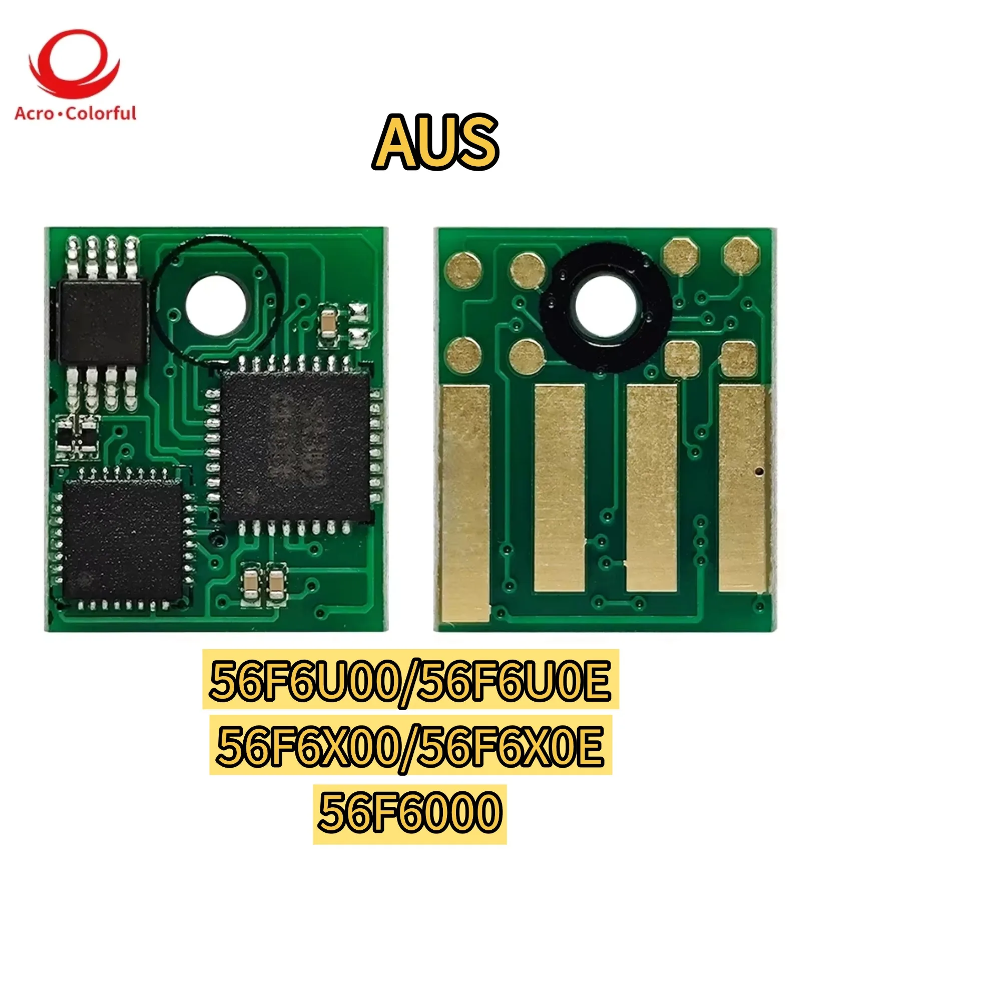 AUS Compatible 56F6U00/56F6U0E 56F6X00/56F6X0E 56F6000 Toner Chip for Lexmark MS MX321 421 521 622 MX522 MS621 Printer Cartridge