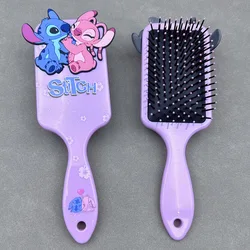 Peignes de massage Anime CAN o Stitch pour enfants, Minnie Mouse, coussin d'air, brosse à cheveux pour filles, cadeau d'anniversaire