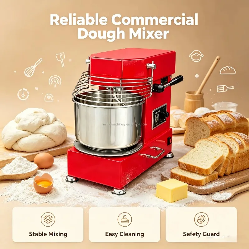 Multi-function Commercial Mixer for Bakeries, Pizzerias, Hotels, Cafes and Catering Services