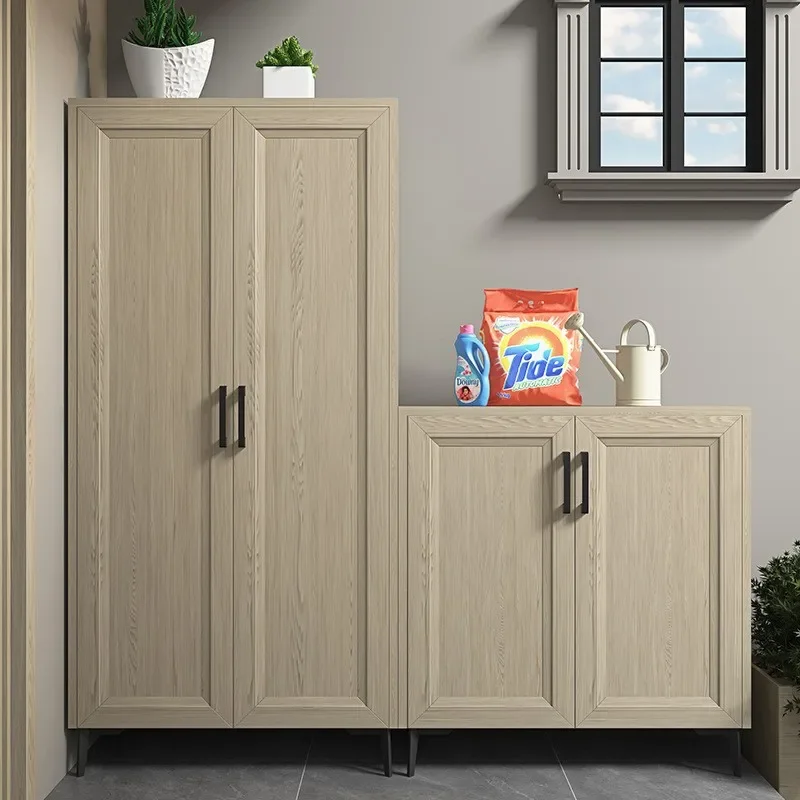 Outdoor all-aluminum alloy multi-layer shoe cabinet Balcony courtyard locker Waterproof and sunscreen storage Customized