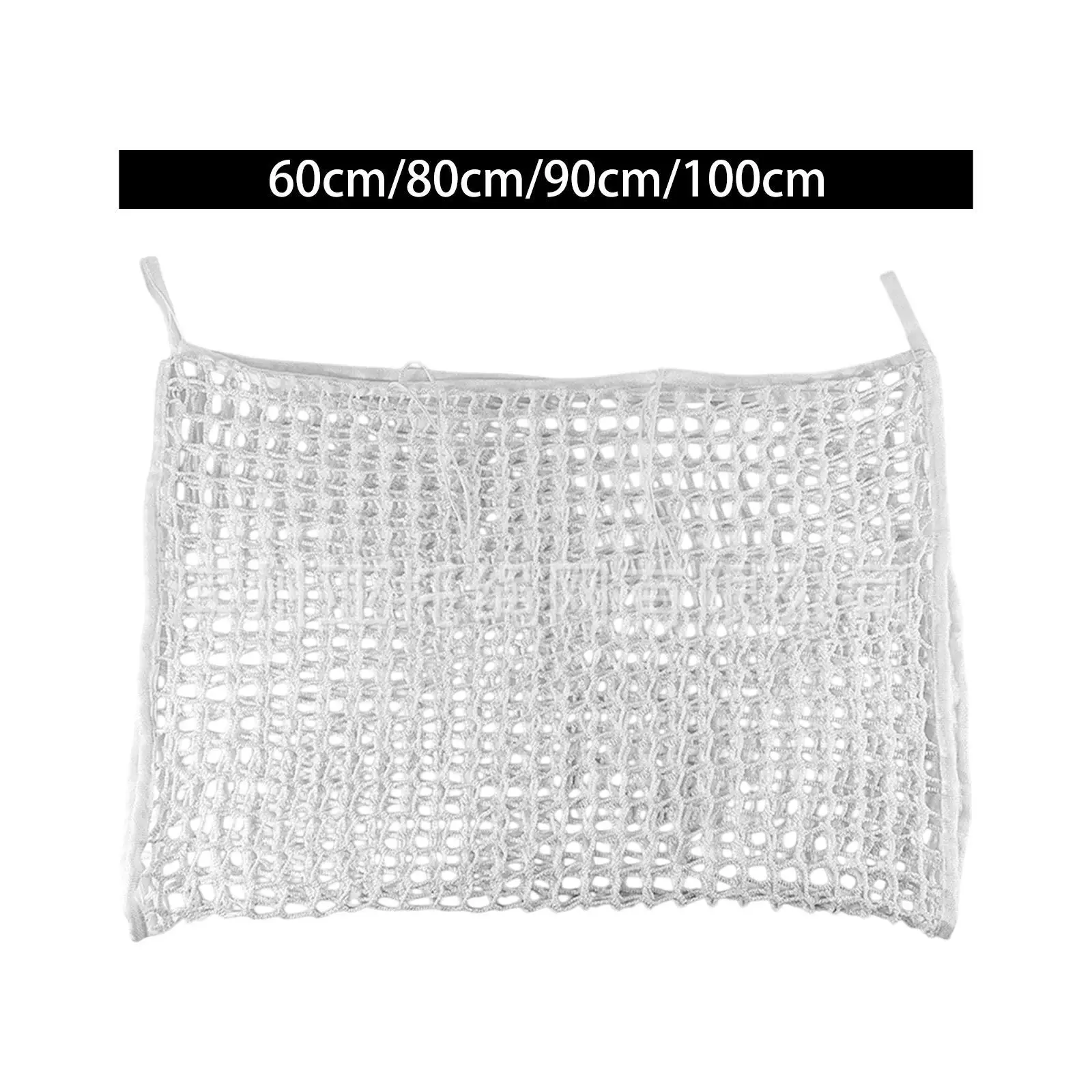 Slow feed Hay Net Easy to Hang Portable Feeding Supplies Hay Bag for Horses Horse Feeder Bag Hanging Mesh Bag for Stall Goat