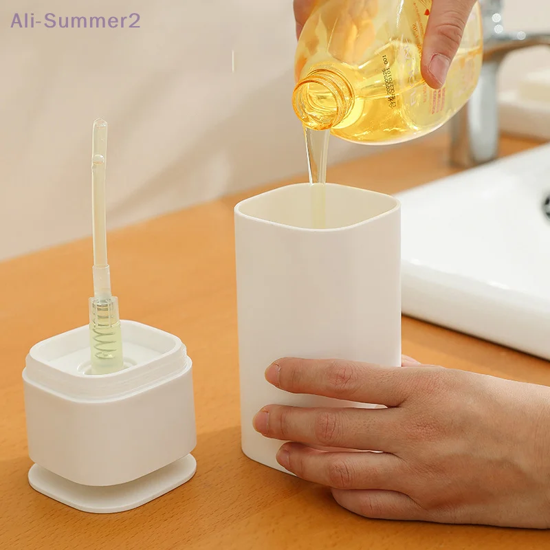 400ML 메이크업 리무버 네일 병 빈 프레스 펌프 디스펜서 플라스틱 폴리쉬 리무버 클리너 휴대용 메이크업 매니큐어 도구