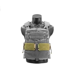 Molle Quick Release Buckle Tactical Vest AVS Side Panel Triple Row Adapter Componen