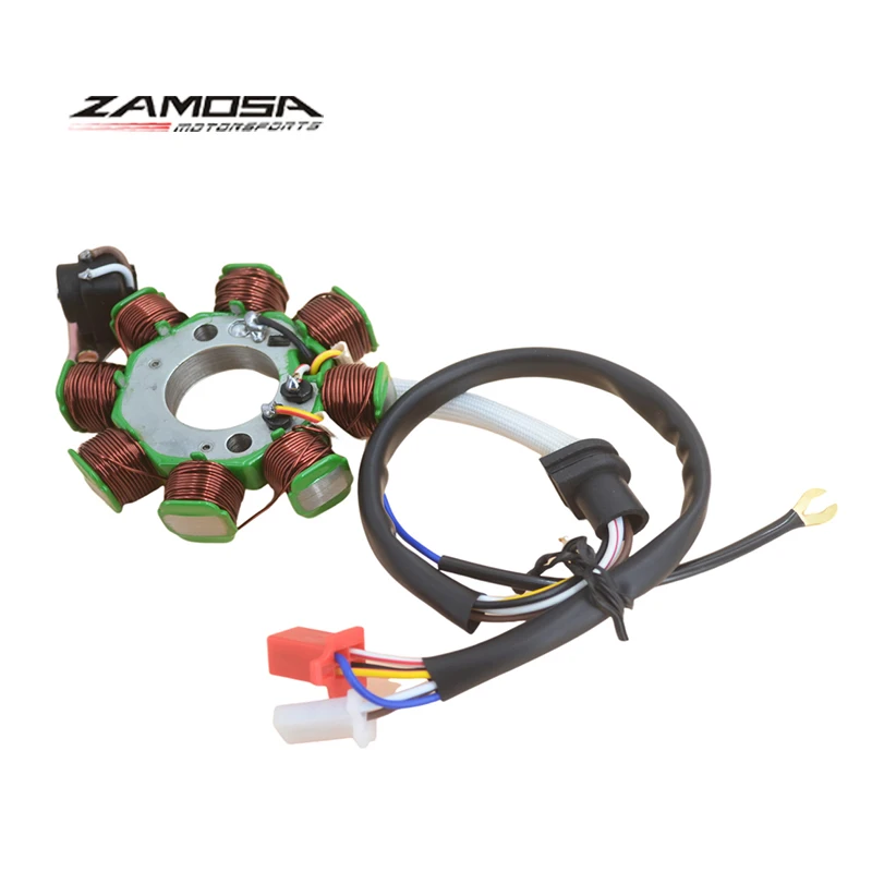 

8 Pole TVS APACHE180 160 RTR160 180 Motorcycle Generator Magneto Stator Coil For 8 Pole TVS APACHE 160 RTR 160