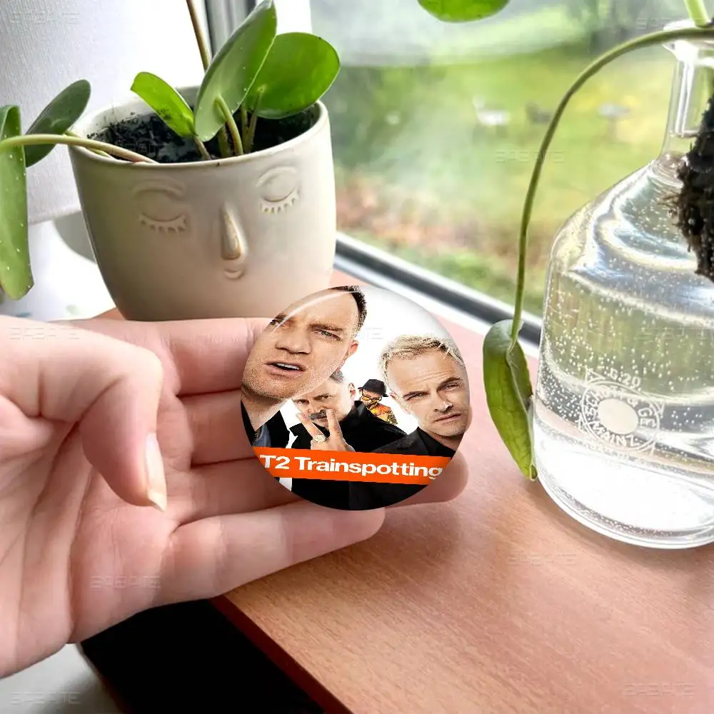 الموسيقى الفرقة T-trainspotting لينة زر دبوس مشرق مطبوعة أيقونة هدية للأصدقاء شارة طوق بروش التلبيب دبوس معدني