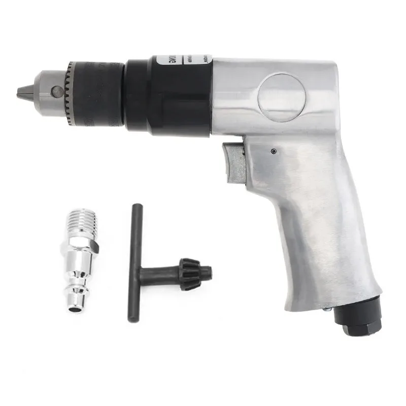 :Trapano a pistola pneumatica a batteria ad alta velocità con pistola pneumatica, trapano ad aria reversibile per la perforazione di fori