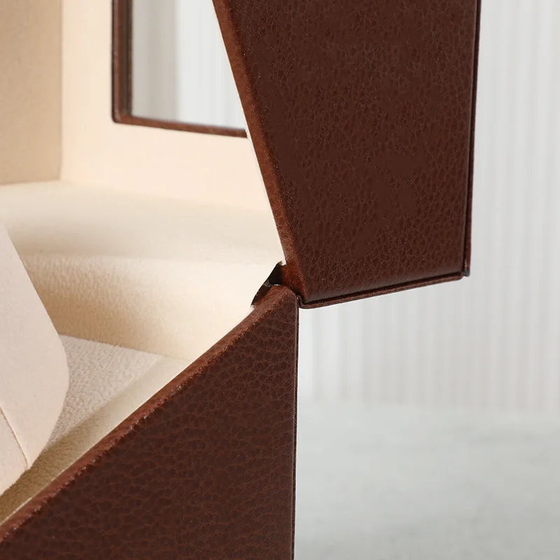 В наличии кожаные встряхивающие часы, бытовая техника, корпус для часов, высококачественная коробка с автоматическим заводом, упаковка для часов, витрина