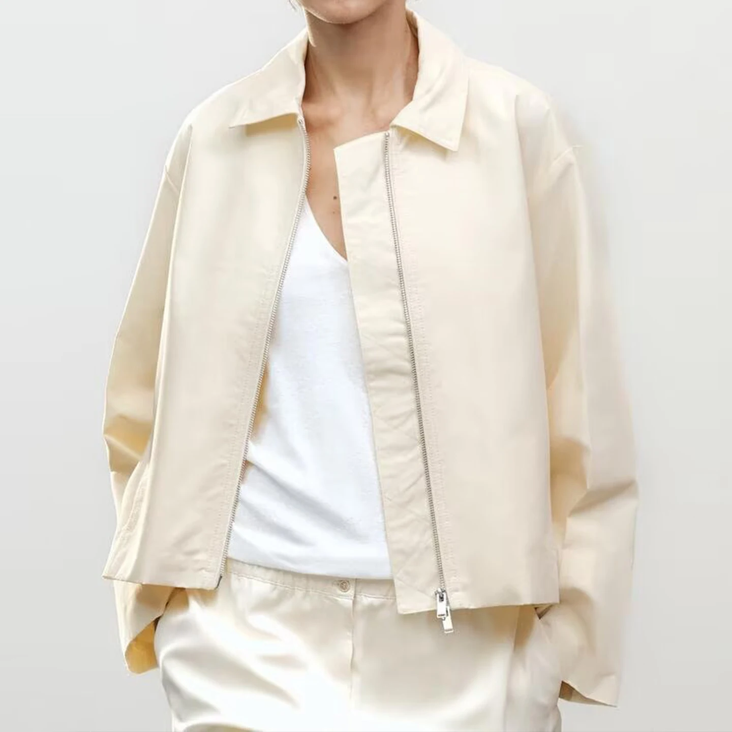 Z 2025 ملابس خارجية نسائية جديدة من Pilot Jaet متعددة الاستخدامات وبسيطة ذات طابع 055040 معطف مناسب للسيدات #2