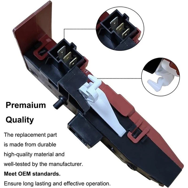 DC64-02032A For Samsung Washing Machine Electronic Door Lock Delay Switch 120V 50/60Hz Washing Machine Parts