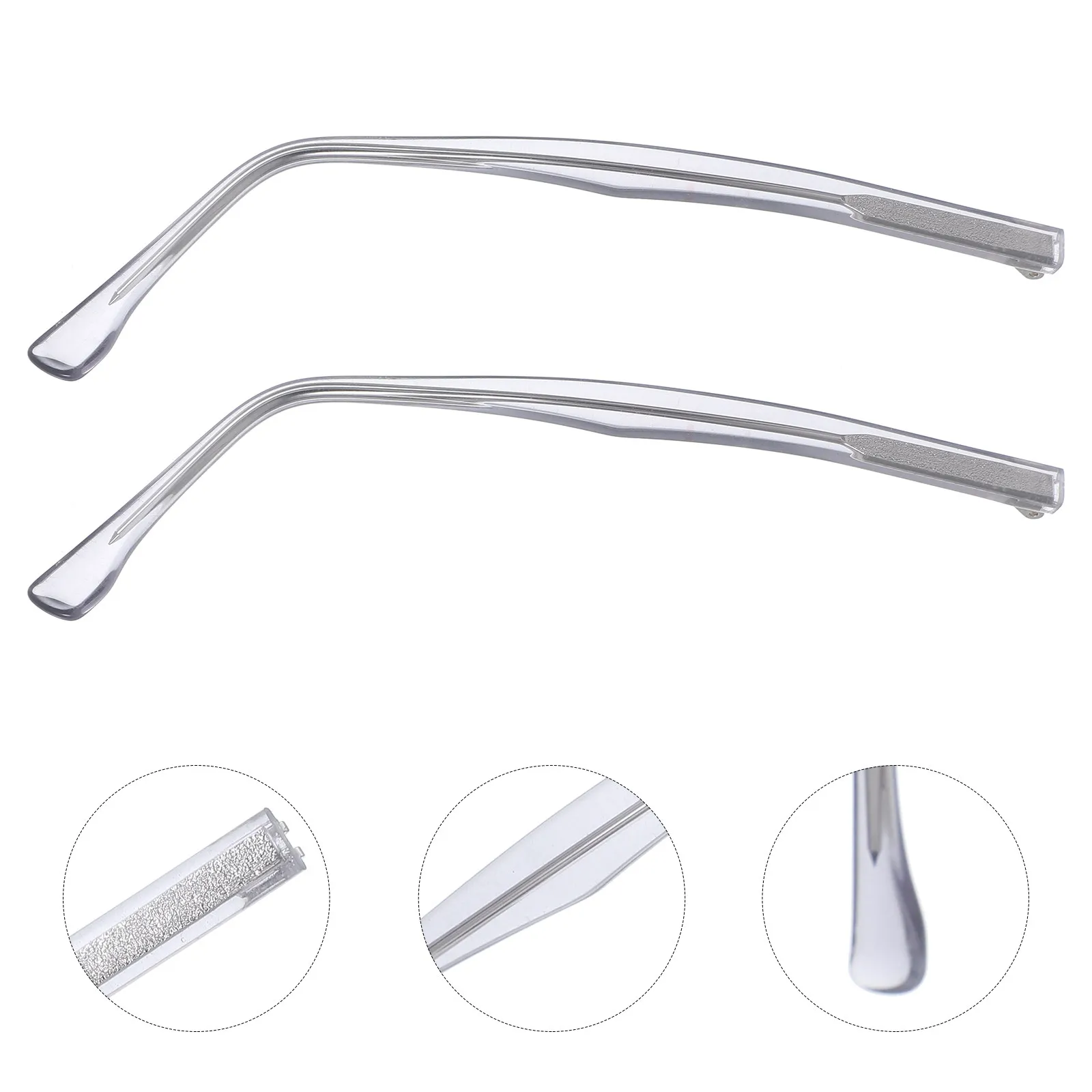 Eyeglasses Arm Replacement Parts Legs Repair Kit Universal Temple Sunglasses Metal Durable Resin Accessories Glasses Shop Use