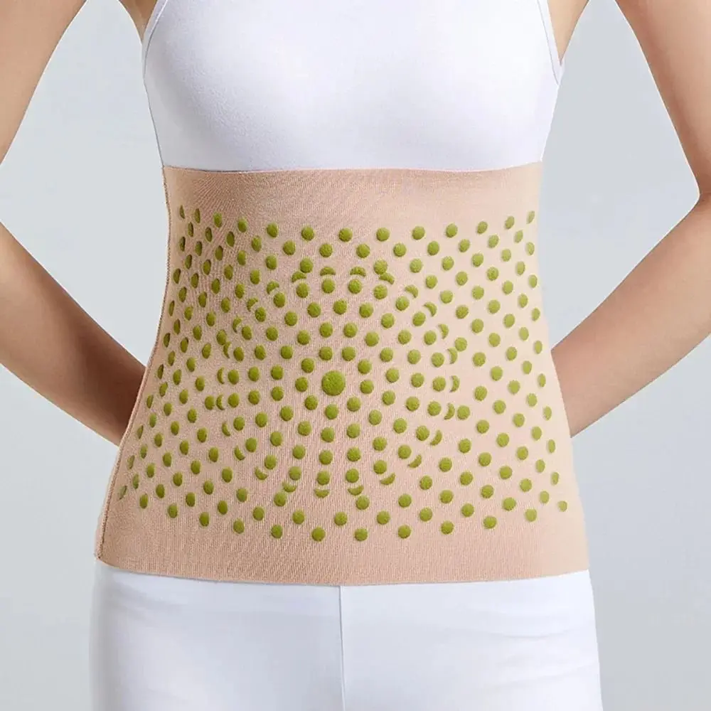 High Quality Hot Mugwort Therapy Warm Waistband Self-Heating High Elasticity Waist Protection Lower Back Lumbar Back Brace