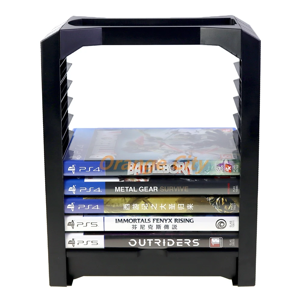 Multi-Functional Game DVD Disk Storage Tower Stand For PS4 Xbox one Host Storage Rack